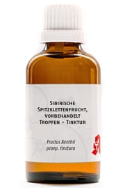 Sibirische Spitzklettenfrucht, vorbehandelt Tropfen - Tinktur