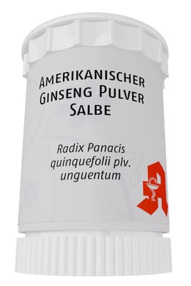 Amerikanischer Ginseng Pulver Salbe