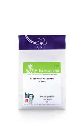 Hagebutten mit Samen, ganz