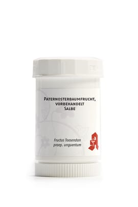 Paternosterbaumfrucht, vorbehandelt Salbe
