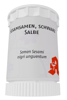 Sesamsamen, schwarz Salbe