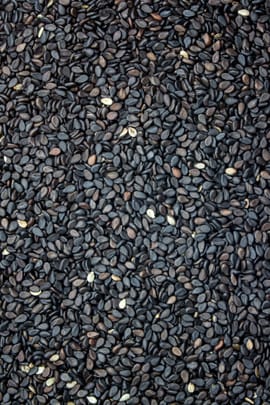 Sesamsamen, schwarz Salbe