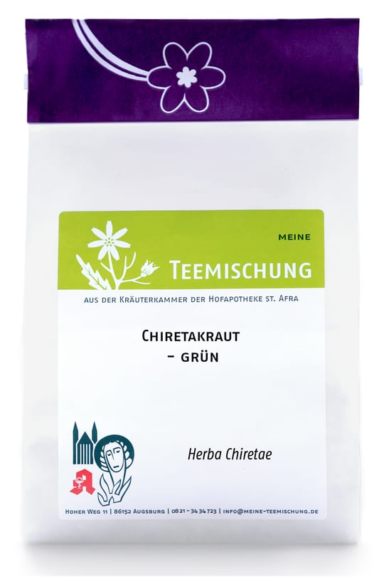 Chiretakraut, grün