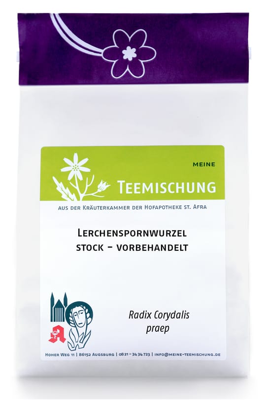 Lerchenspornwurzelstock, vorbehandelt
