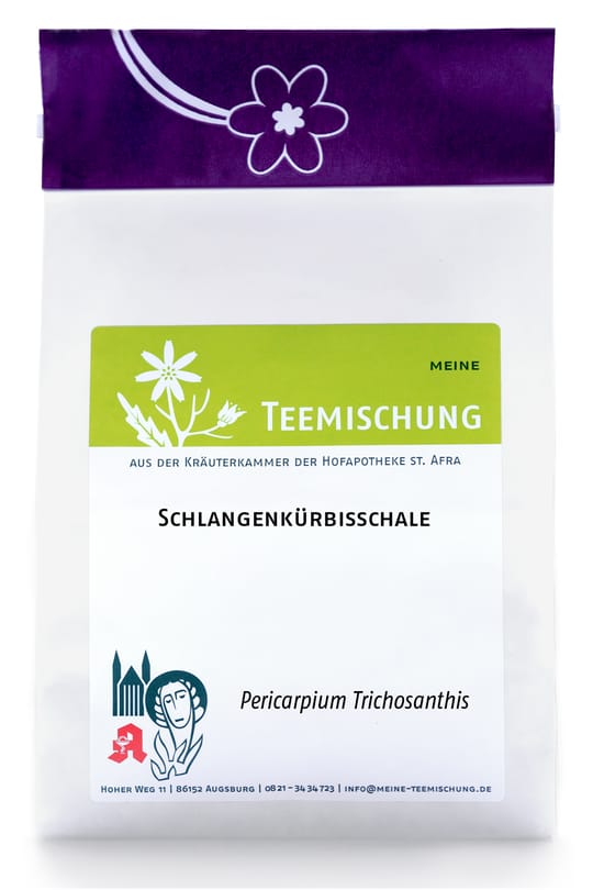 Schlangenkürbisschale